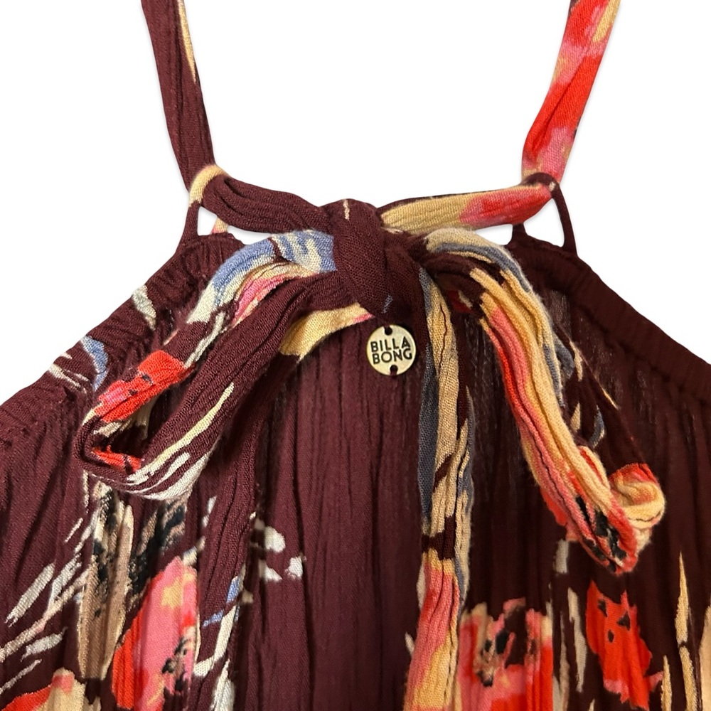 Billabong Floral Sleeveless Maxi Dress - Picture 4 of 8